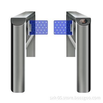 Flap Barrier, Available as a Single/Multiple Lane Setup, Compatible with Access Control Systems